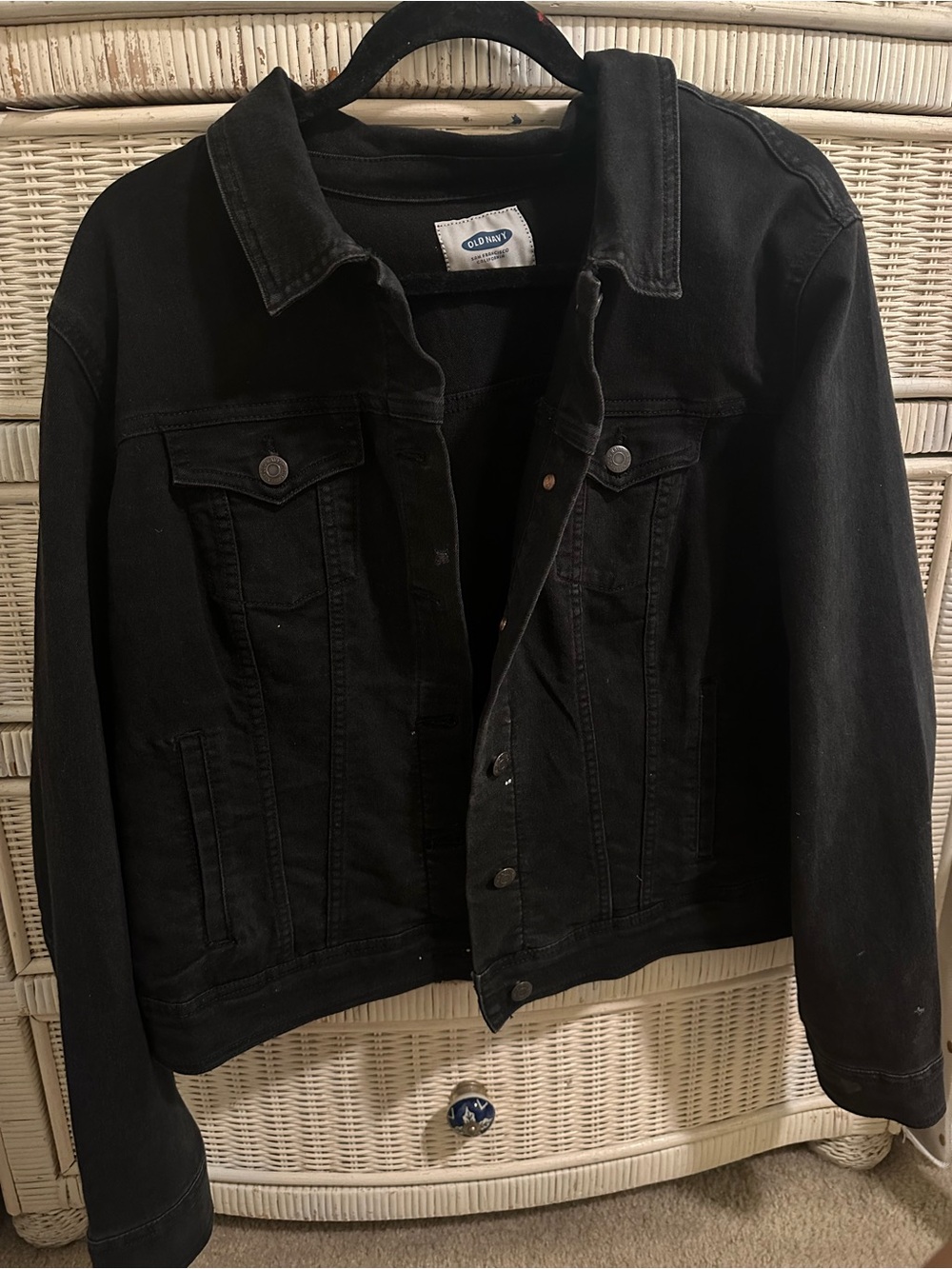 Old Navy Black Denim Jacket